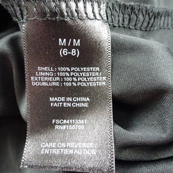 Mark. Women Black Dress Size M (6-8) - Picture 6 of 10